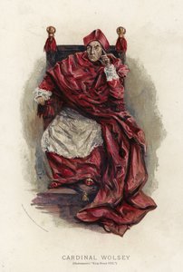 Cardinal Wolsey, de Henry VIII de Shakespeare - English School