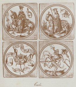 Cartes (lithographie) - English School