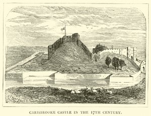 Château de Carisbrooke au XVIIe siècle