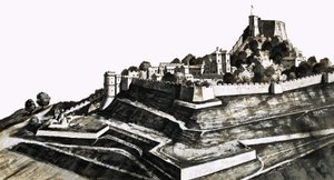 Château de Carisbrooke sur l