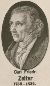 Carl Friedrich Zelter - English School