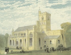 Cathédrale de Carlisle, vue nord-ouest - English School