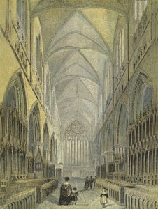 Cathédrale de Carlisle, vue du chœur - English School