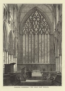 Cathédrale de Carlisle, grande fenêtre est - English School
