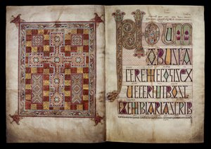 Page de tapis et page d
