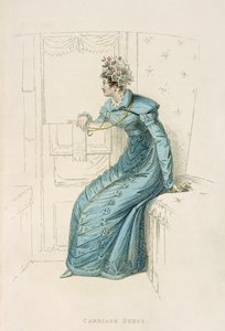 Robe de voiture, planche de mode de Ackermanns Repository of Arts