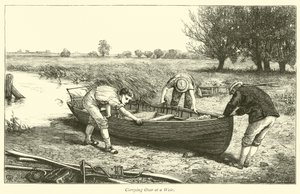 Transport à un déversoir