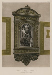 Cadres en bois sculpté - English School