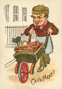 Vendeur de viande de chat - English School