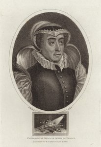 Catherine de Médicis, reine de France - English School