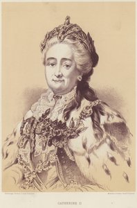 Catherine II de Russie - English School