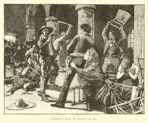 Émeute catholique au Mexique - English School