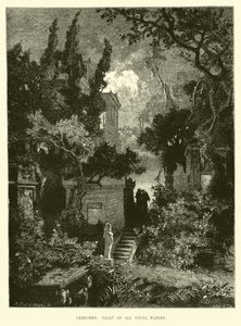 Cimetière, fête de la Toussaint, Naples - English School