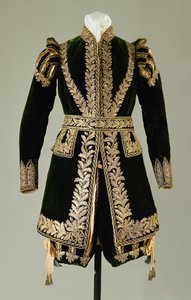 Costume cérémonial, 1821 - English School