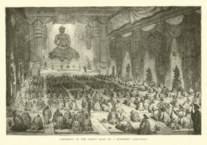 Cérémonie dans la grande salle d