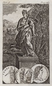 Cérès (gravure) - English School