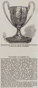 Coupe de défi offerte par les compagnies des impôts intérieurs des volontaires de la fonction publique (gravure) - English School