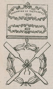 Insigne du champion de la Tamise - English School