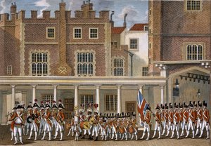 Changement de la garde au palais de St James - English School