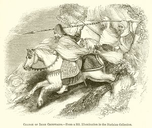 Charge des chefs irlandais - English School