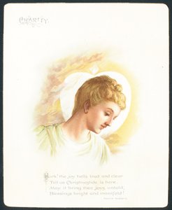 Charité, carte de Noël - English School