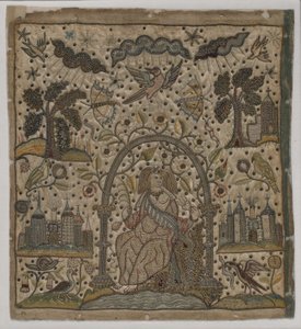 Charité sous une arche, vers 1640 - English School