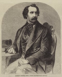 Charles Dickens (gravure) - English School