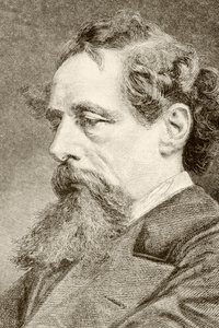Charles Dickens (lithographie) - English School