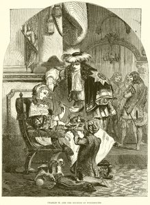 Charles II et la duchesse de Portsmouth - English School