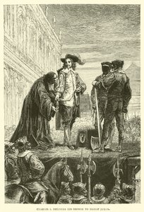 Charles Ier remet son George à l