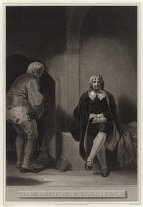 Charles Ier emprisonné au château de Carisbrook - English School