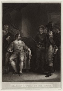 Charles Ier capturé par le colonel Joyce - English School