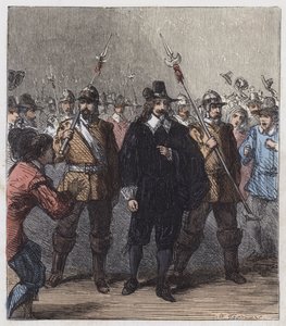 Charles Ier, emmené en prison - English School