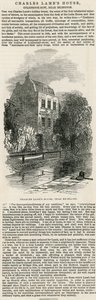 Maison de Charles Lamb, près d