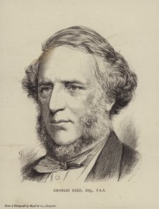 Charles Reed, homme politique britannique, député et membre de la Société des antiquaires - English School