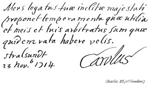 Charles XII de Suède