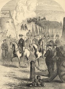 Charles XII de Suède entrant à Copenhague