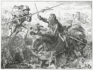 Charles le Téméraire, duc de Bourgogne, à la bataille de Nancy, 5 janvier 1477, 1882