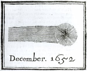 La Comète de Charles, décembre 1652 - English School
