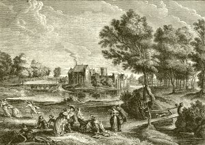Château de Steen. Résidence de Rubens - English School