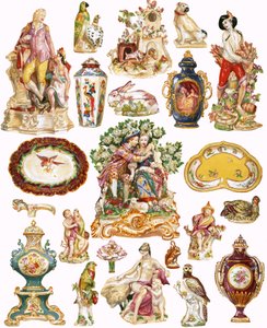 Porcelaine de Chelsea - English School