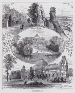 Cheltenham (gravure) - English School