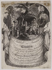 Chimistes et pharmaciens, Siddall et Swan, carte de visite - English School
