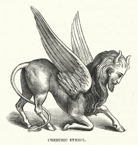 Symbole chérubinique (gravure) - English School