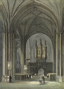 Cathédrale de Chester, chapelle de la Vierge - English School