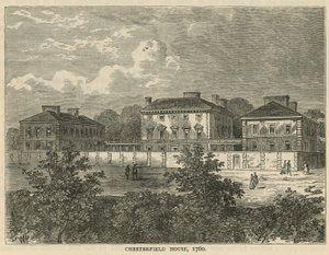 Chesterfield House, 1760 - English School