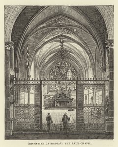 Cathédrale de Chichester, la chapelle de la Vierge - English School