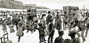 Enfants au bord de la mer