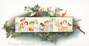 Enfants faisant la queue - English School