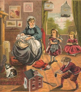 Enfants avec mère - English School